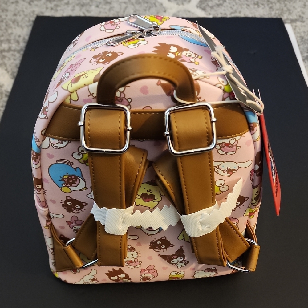 Loungefly Hello Kitty And Friends Sanrio Pink Backpack. NWT - Picture 4 of 9